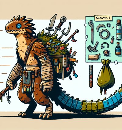 Набор стикеров "Биомутант: Эра нового генома"
