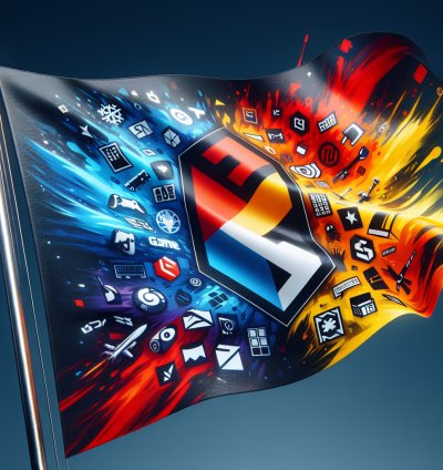 "Эмблема Победы: Официальный Флаг Battle.net"