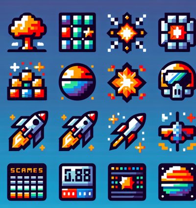 Набор "Bombie-Иконки: Геймерский Стиль".