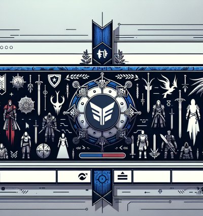 "Флагманский Баннер Благородных Захватчиков для Игроков Battle.net"