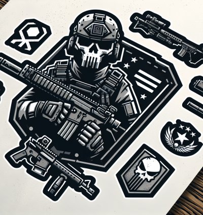 "Боевой Тюнинг: Стикеры Call of Duty"